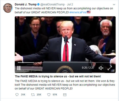Fake News Tweet